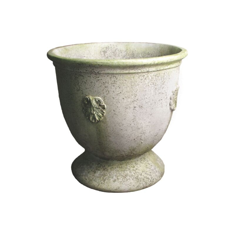 20" French Anduze Planter, White Moss | One Kings Lane