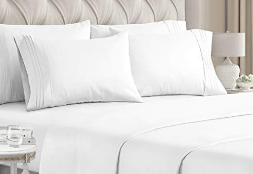 Queen Size Sheet Set - 6 Piece Set - Hotel Luxury Bed Sheets - Extra Soft - Deep Pockets - Easy F... | Amazon (US)