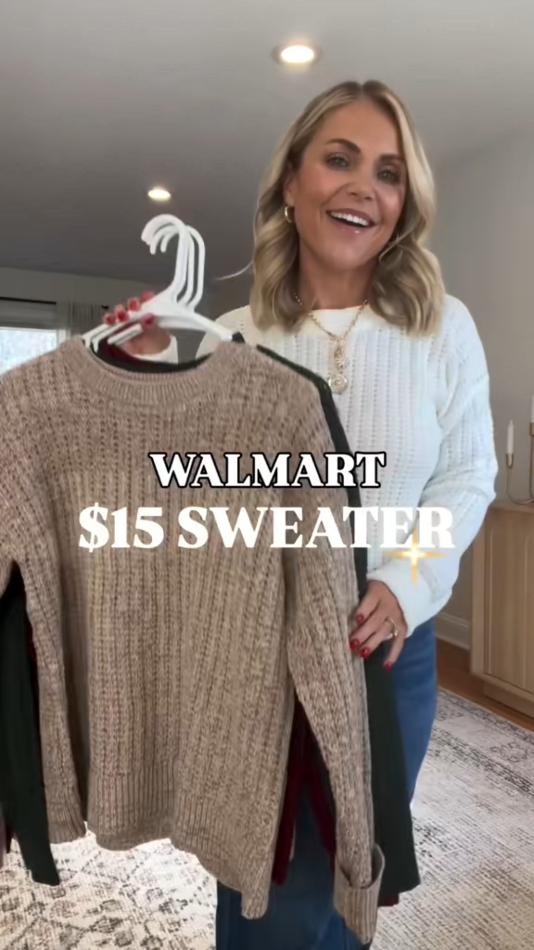 Walmart $15 sweaters that are so soft and cozy! They have stretch to them and are so easy to dress up or down! Perfect for this chilly winter weather or for a holiday event! 


Walmart finds, Walmart fashion, Walmart outfit, casual style, casual outfit, holiday outfit, Christmas outfit, winter sweaters, petite style, midsize fashion

#LTKFindsUnder50 #LTKSeasonal #LTKMidsize
