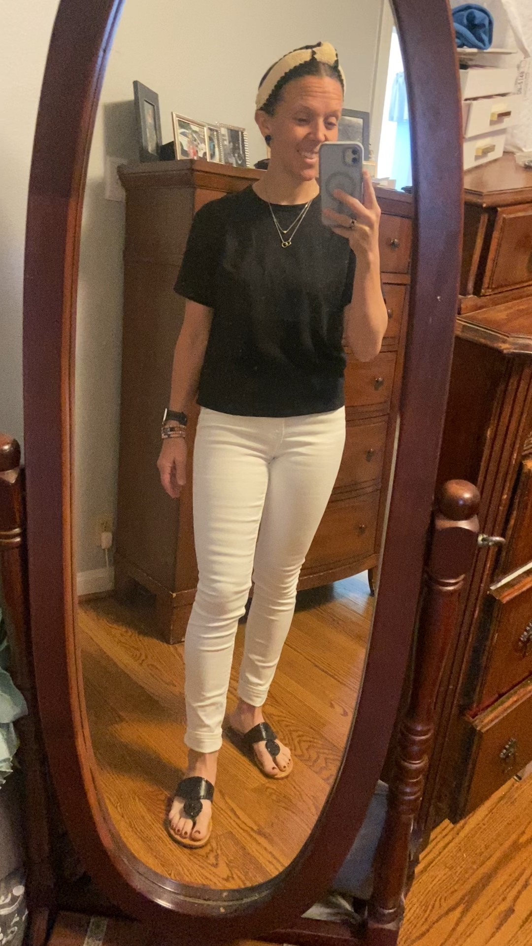 Summer outfit - - Athleisure top - I have worn this top every few days since I got it, I love it that much! This top is perfect for a put together casual look and also for running errands and working out; which I have done both. The fit is great and very comfortable; there are a few colors on sale, too! My sandals are a great designer dupe, too! 

#athleta #athletasale #designerdupe #sandals #salefinds #momoutfit #LTKGiftGuide #athleisure #under30 #budgetfriendly #LTKSaleAlert #LTKU #LTKOver40 #amazon #designerlookalike




#LTKShoeCrush #LTKFindsUnder50 #LTKStyleTip