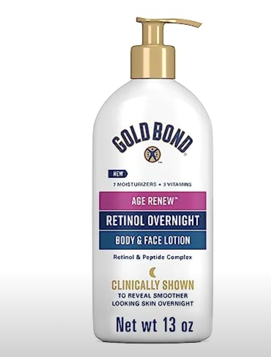 Retinol lotion for body, gold bond 

#LTKBeauty #LTKOver40