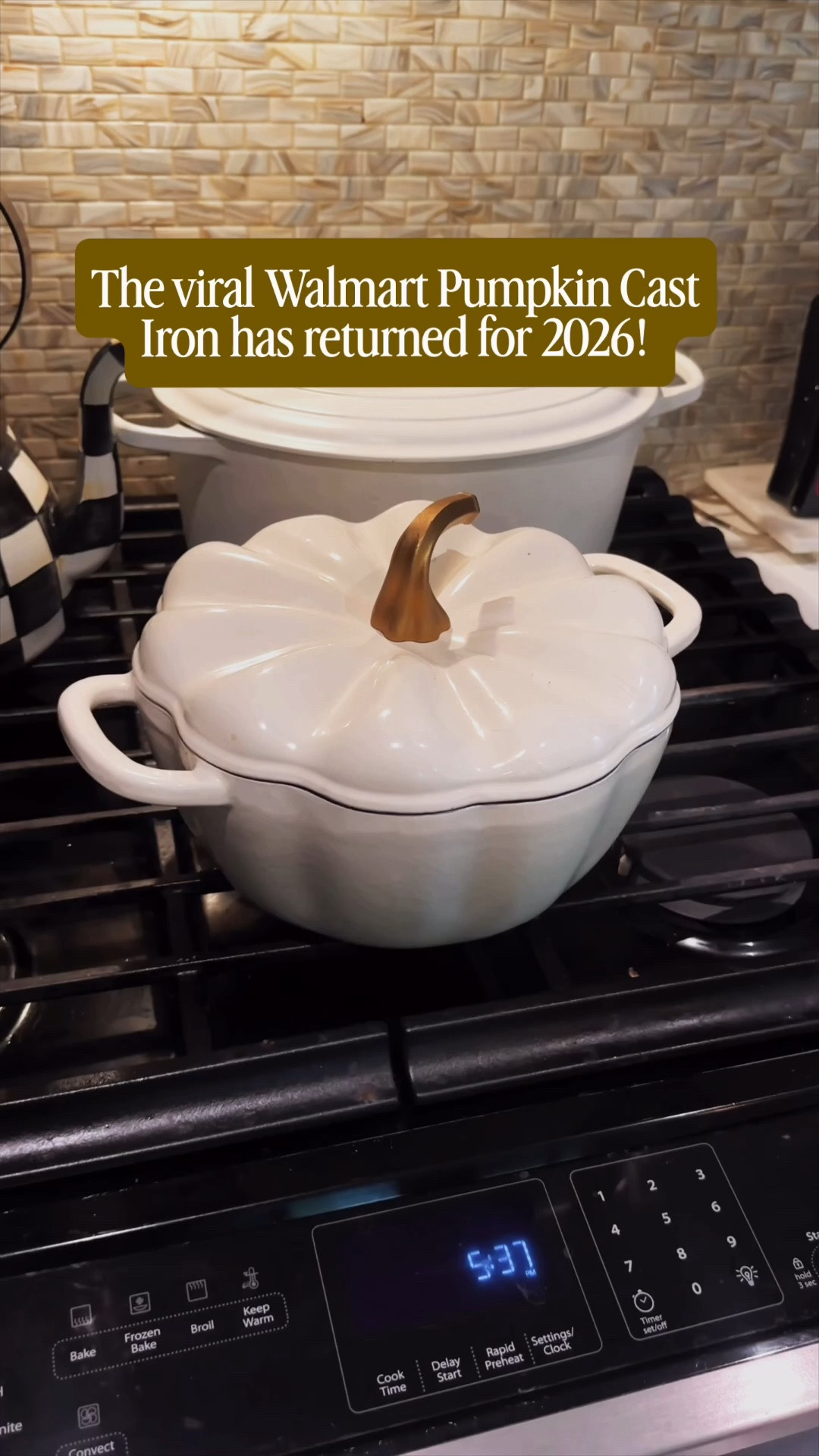 The @Walmart  viral cast iron pumpkin has returned for 2026! I included some additional fall decor on this post for you to shop through.

#LTKSaleAlert #LTKSeasonal #LTKHome