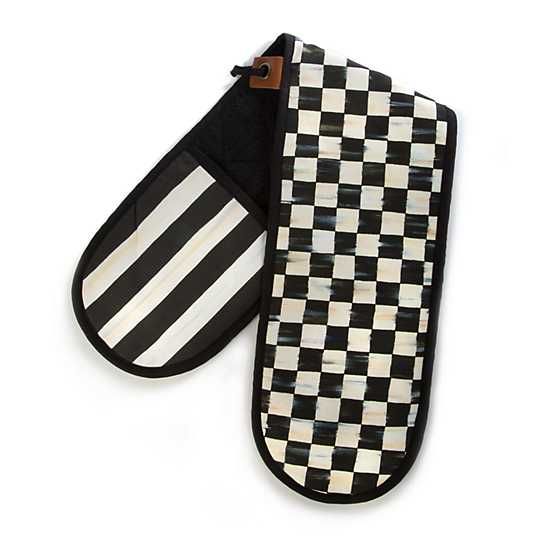 Courtly Check Double Oven Mitt - Large | MacKenzie-Childs