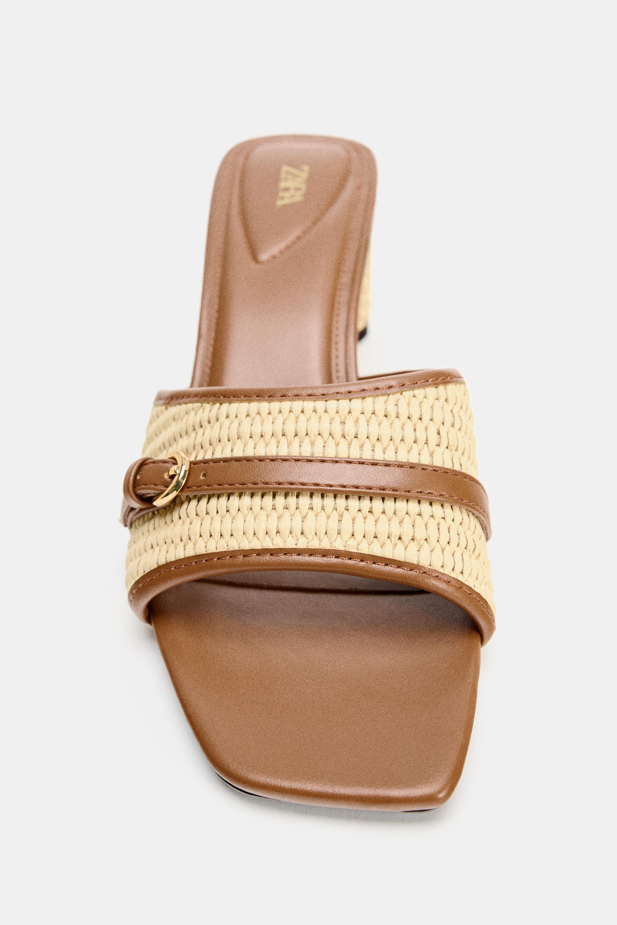 COMBINED HEEL SANDALS | Zara US