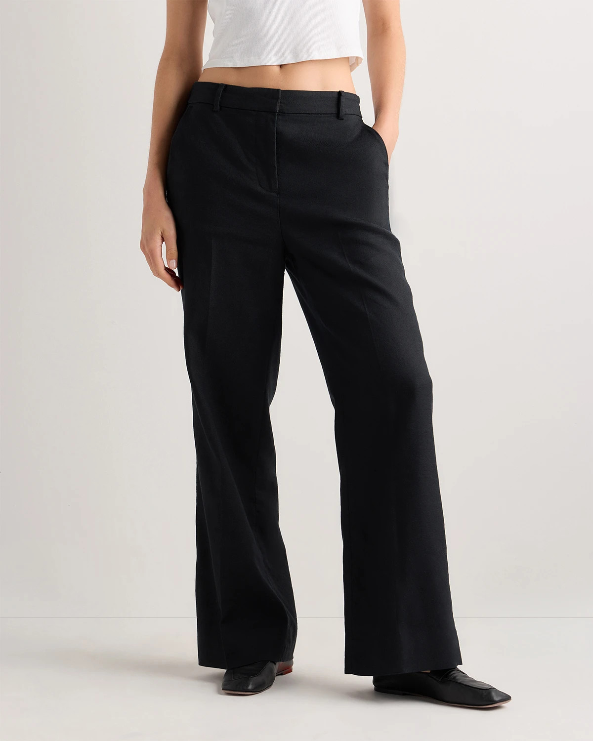 European Stretch Linen Trouser | Quince