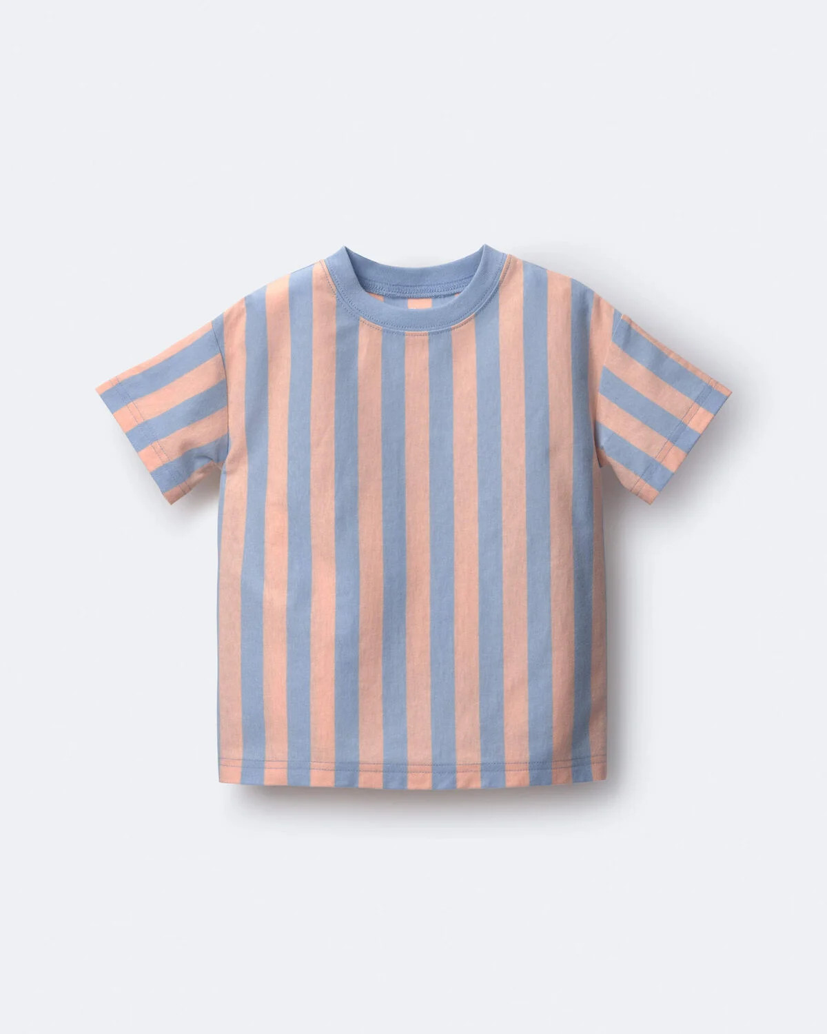 Toddler Boy Relaxed Tee in Stripes - Blue/Pink - Otter Avenue | Carter's | Carter's Inc