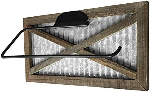 Autumn Alley Rustic Barn Door Paper Towel Holder - Country Home Decor Rustic Farmhouse for Kitche... | Amazon (US)