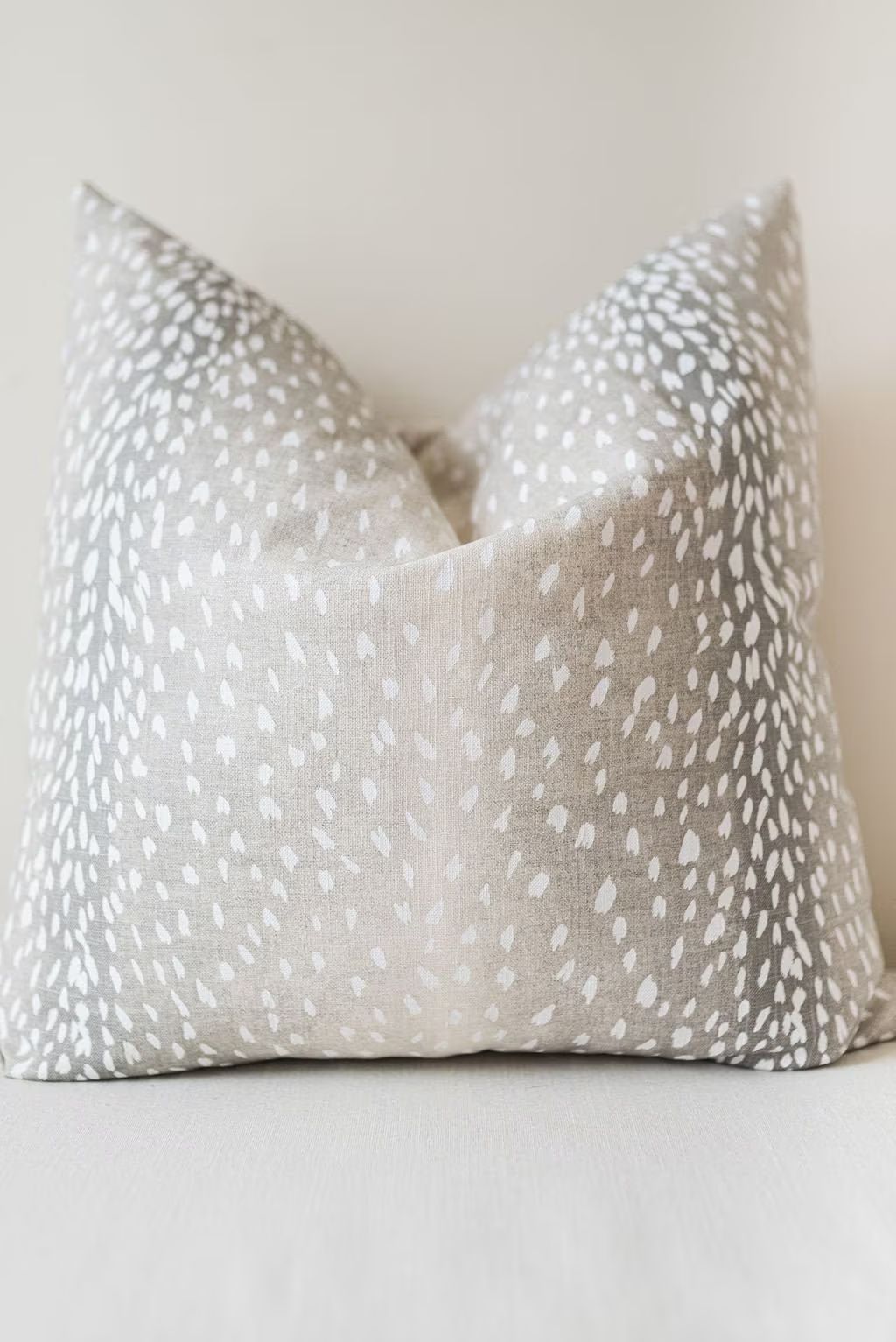 Gray Antelope Pillow Cover, Square Euro Sham, Lumbar Pillow Cover, Throw Pillow, Accent Pillow, D... | Etsy (US)