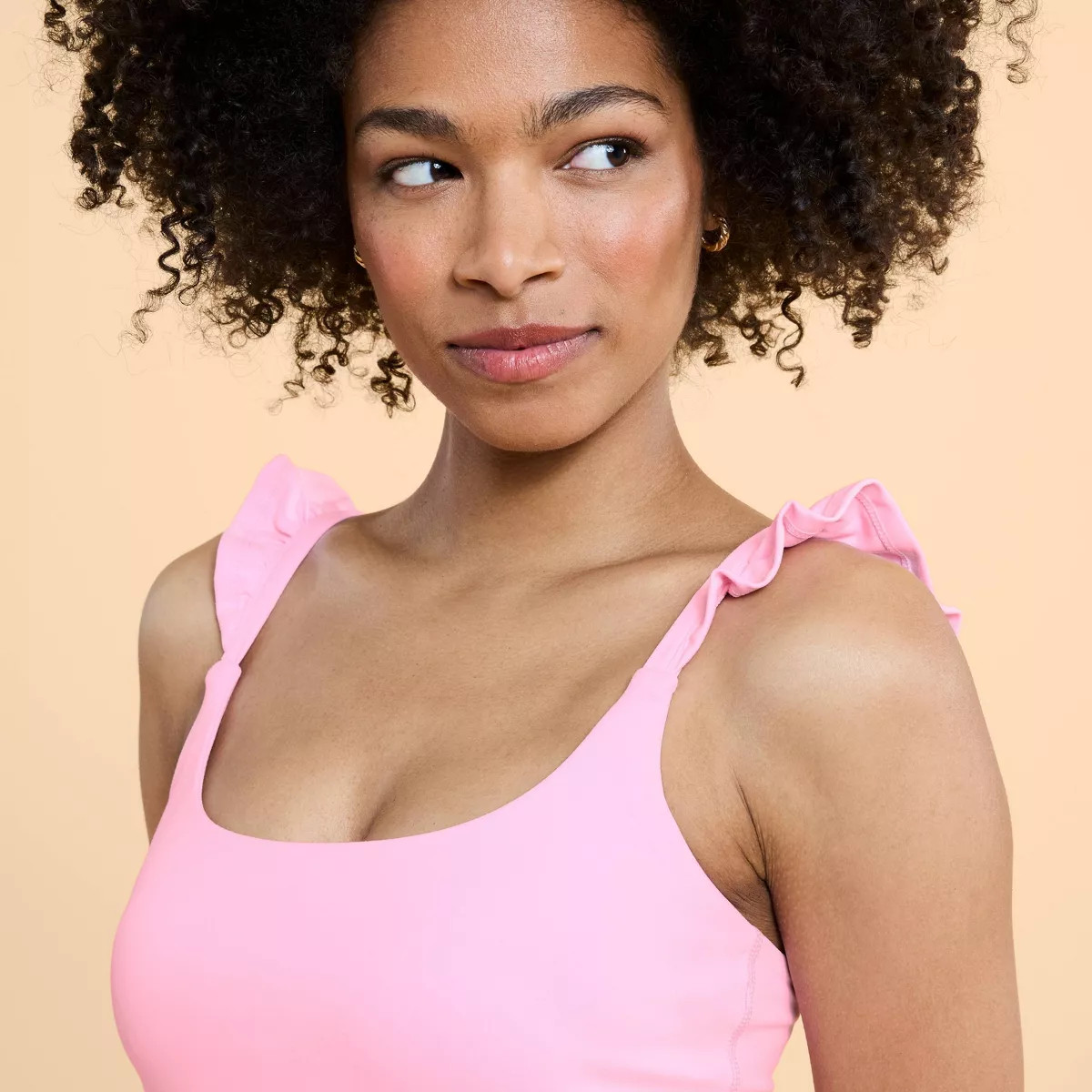 Blogilates Women's Ruffle Tank Top | Target