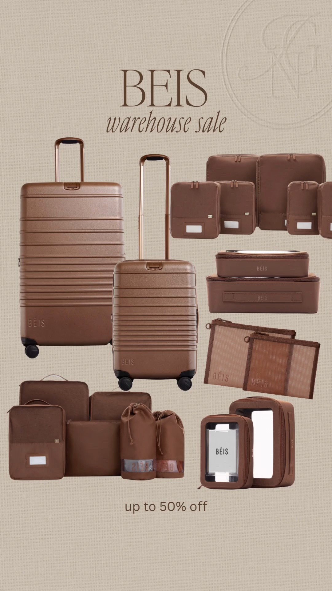 Beis is having a warehouse sale and it’s up to 50% off some of their best sellers! 

#beis #luggage #packing #suitcase #packingcubes #weekender #travel 

#LTKSeasonal #LTKSaleAlert #LTKTravel