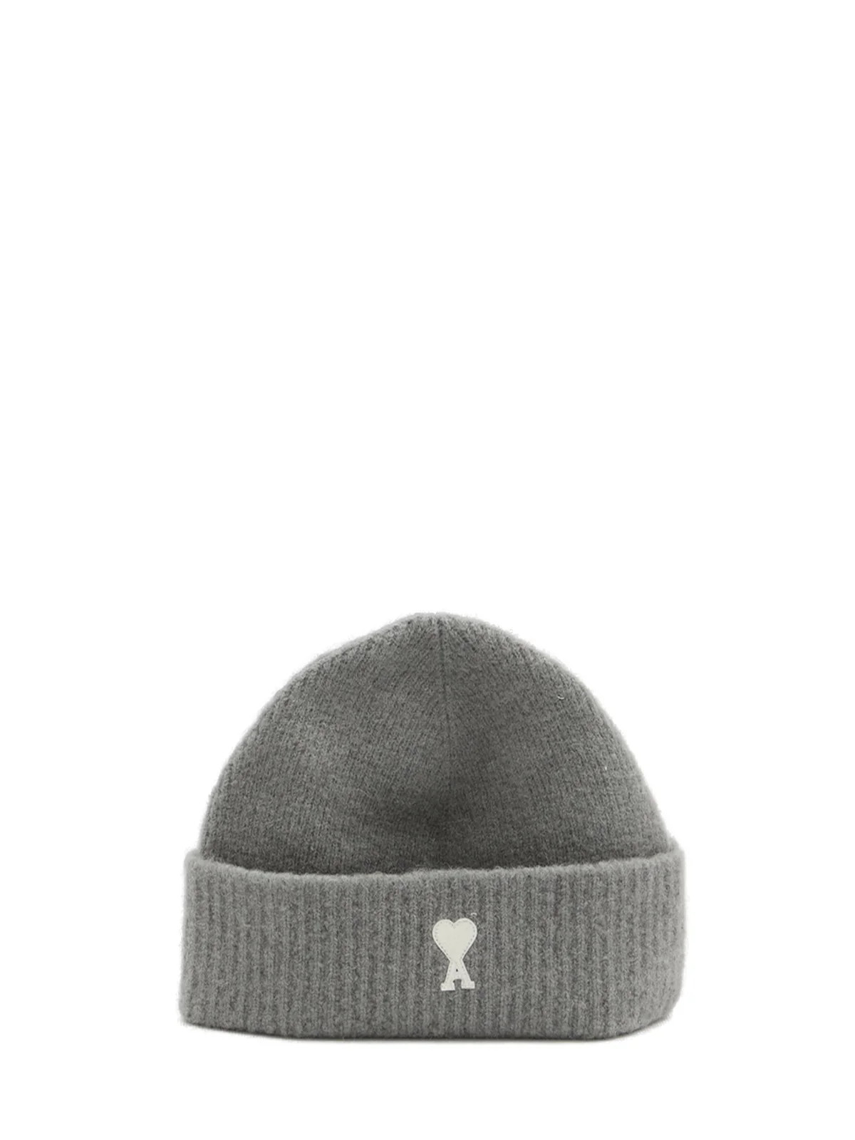 AMI Paris Ami De Coeur Logo Patch Beanie | Cettire Global