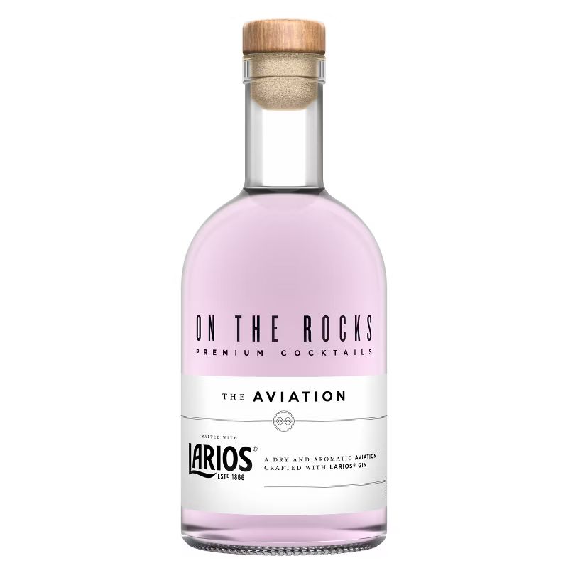 On The Rocks The Aviation Dry Gin Cocktail - 375ml Bottle | Target