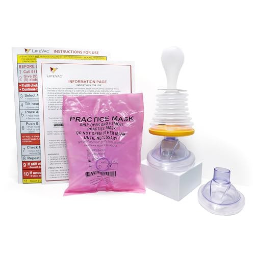 LifeVac Home Kit - Portable Suction Rescue Device, First Aid Kit for Kids and Adults, Portable Airway Suction Device for Children and Adults | Amazon (US)