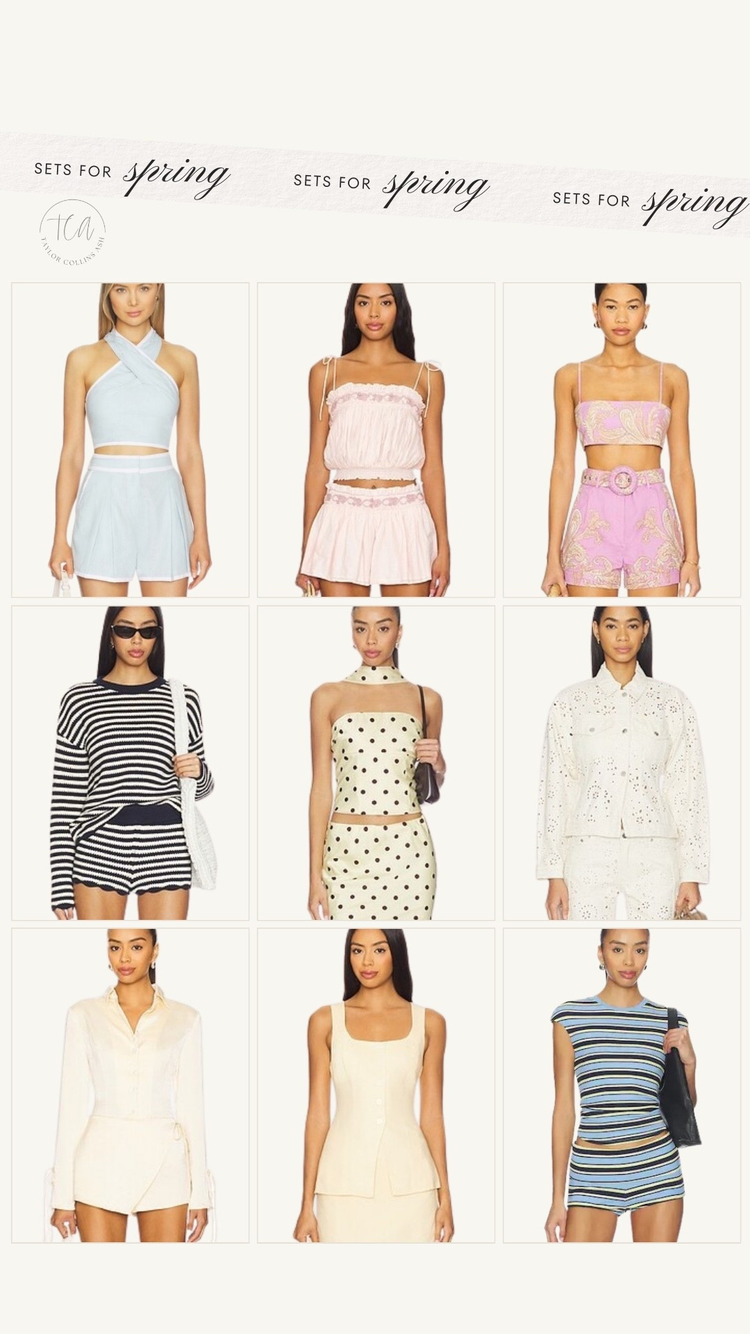 Spring sets for weekend, events, beach vacay, and work!

#LTKootd #LTKSeasonal #LTKSaleAlert