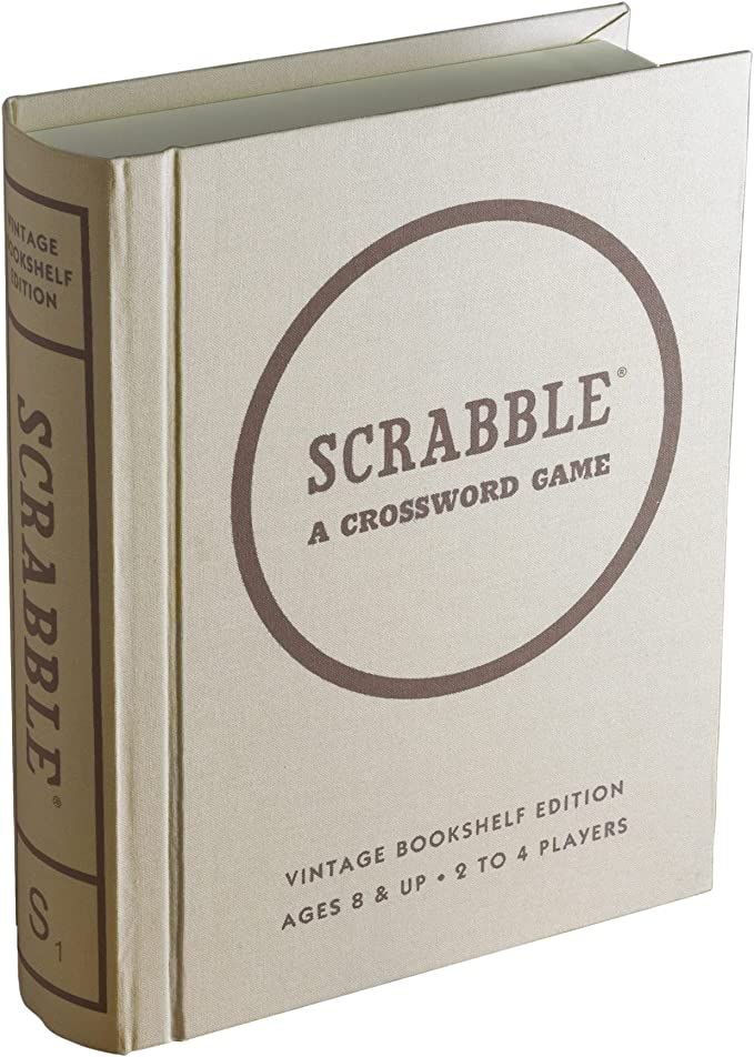 Amazon.com: Scrabble Linen Book Vintage Edition Board Game : Clothing, Shoes & Jewelry | Amazon (US)