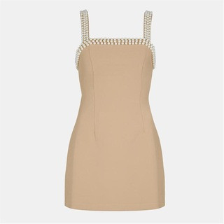 The Ultimate Muse Pearl Trim Mini Dress | House of Fraser UK