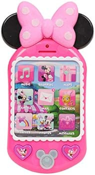 Minnie Bow-Tique Why Hello Cell Phone with Lights and Realistic Sounds for Kids, Features Minnie Mou | Amazon (US)