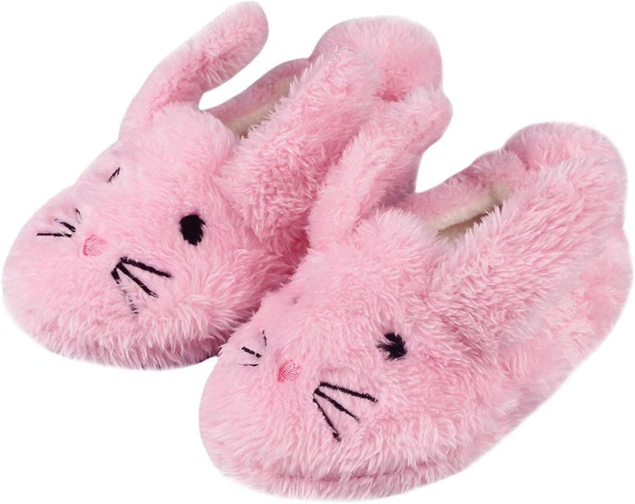 ESTAMICO Girls Boys Slippers Kids Warm Soft Boot Slipper | Amazon (US)