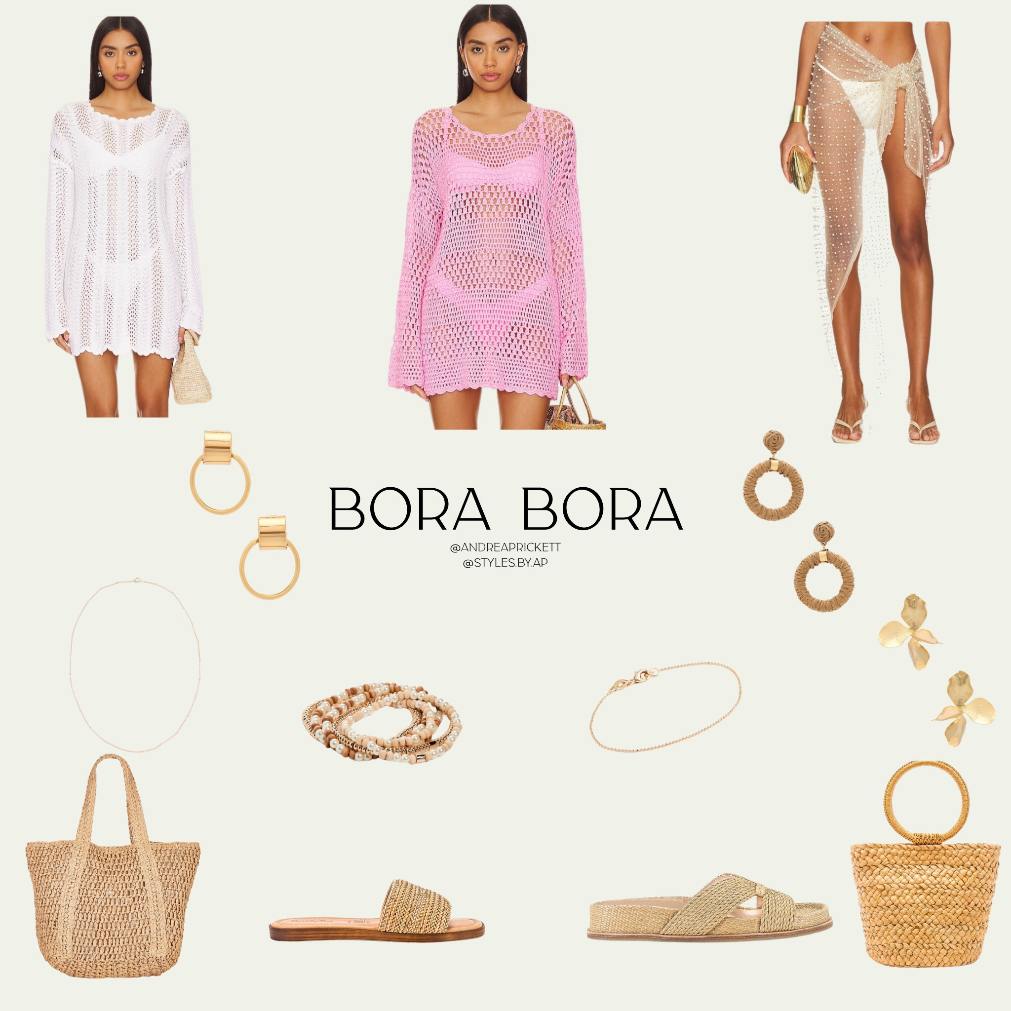 Bora Bora Beach Accessories! 

#LTKtravel #LTKSeasonal #LTKstyletip