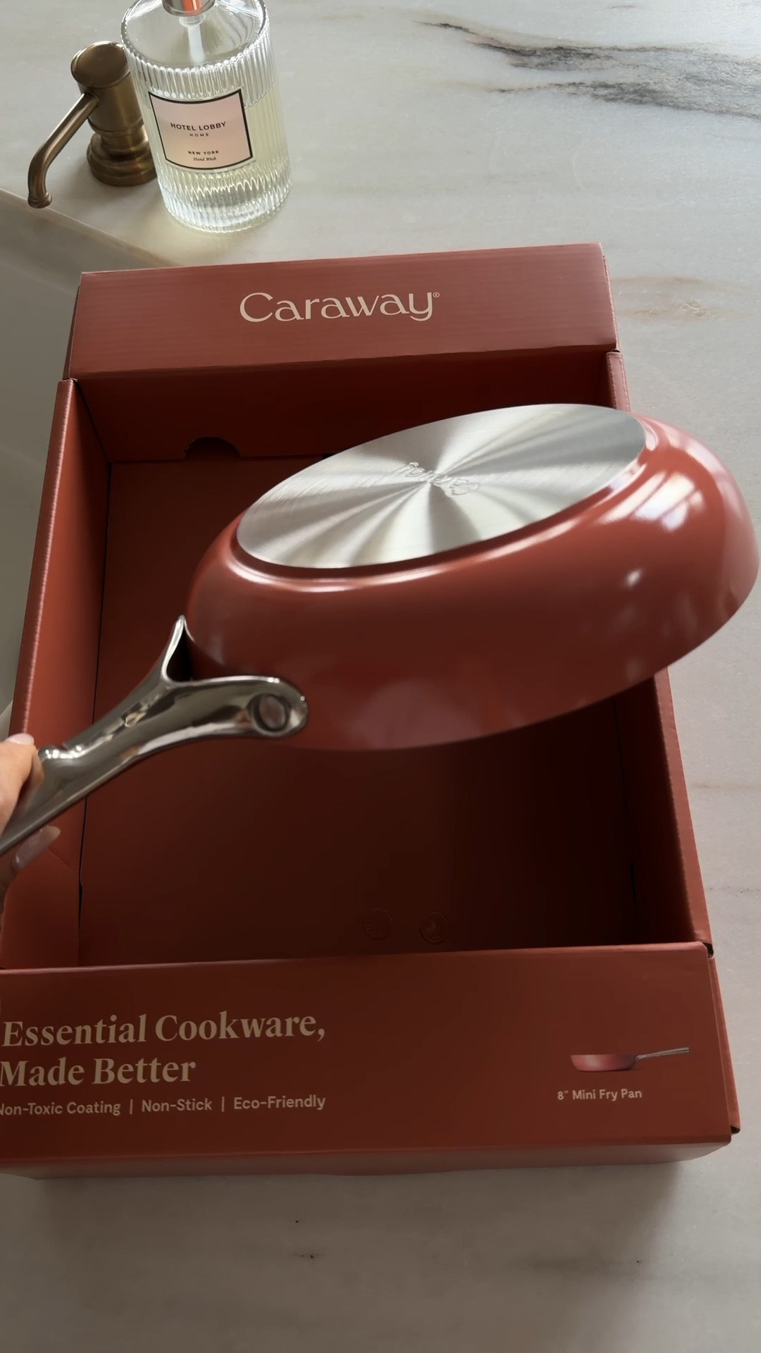 Obsessed with the new @Caraway mini fryer shade! We have the whole collection of their pans and truly love! 
Non-toxic, non-stick and eco friendly

#LTKHome #LTKSeasonal #LTKmorningroutine