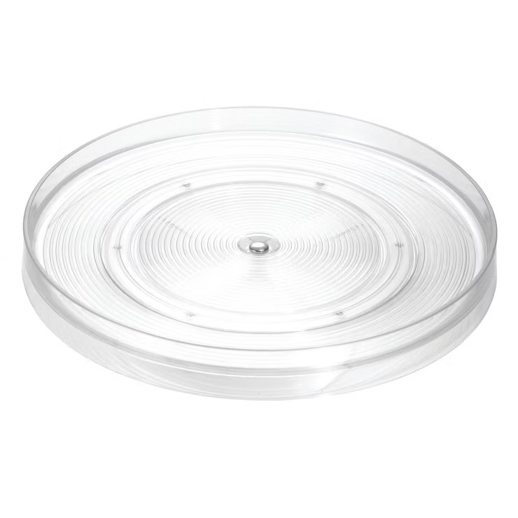 InterDesign Linus Lazy Susan Turntable Large Clear | Target