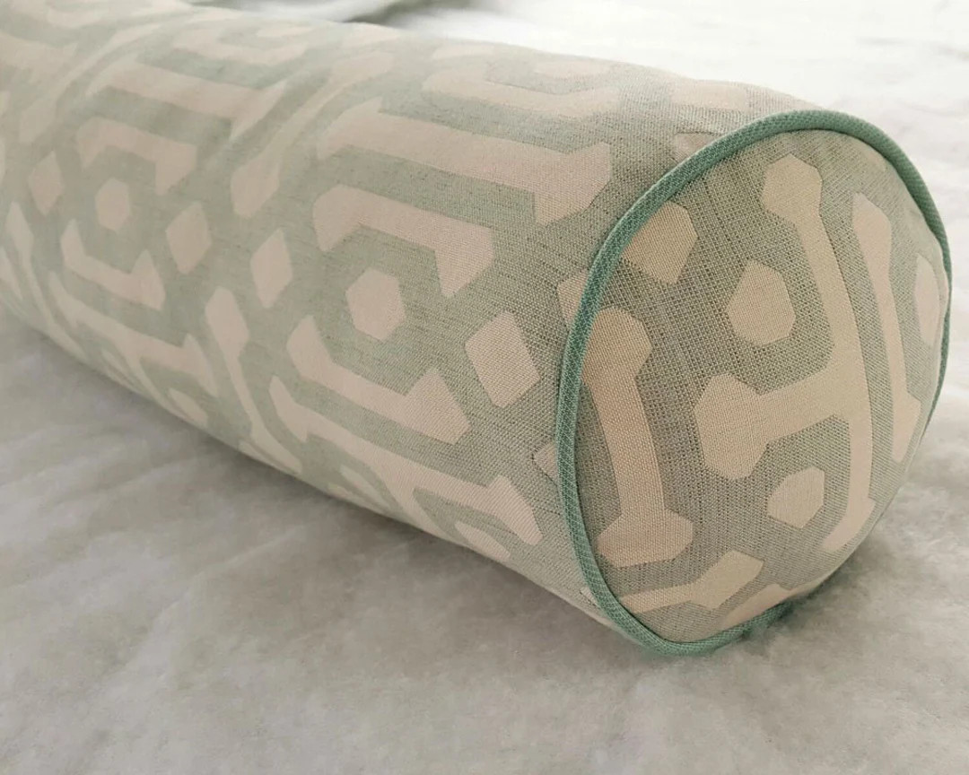 Sunbrella Custom Bolster Pillow 6x18 Outdoor Pillow Lumbar Support Chair Throw Pillow Indoor / Ou... | Etsy (US)