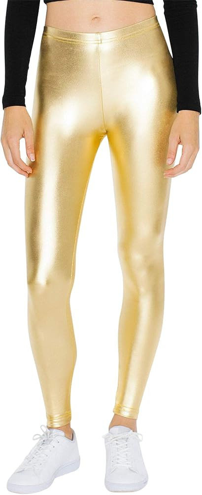 American Apparel Women's Metallic Legging | Amazon (US)