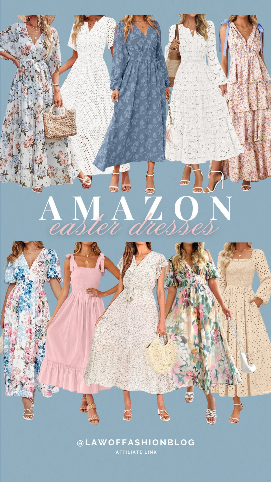 Spring 2026 Easter dresses from Amazon that will arrive on time! 

Amazon fashion, dresses, maxi, floral, brunch, church, Easter finds, midi, coverage, long sleeve, tank, bow, belt, Amazon prime, affordable fashion finds, fast shipping, prime delivery, Easter sunday, look for less, outfit inspo.  

 #LTKootd #LTKSeasonal