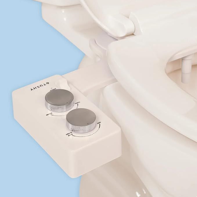 Tushy 3.0 Warm Water Spa Bidet Attachment | Self Cleaning Fresh Water Sprayer +Adjustable Pressur... | Amazon (US)