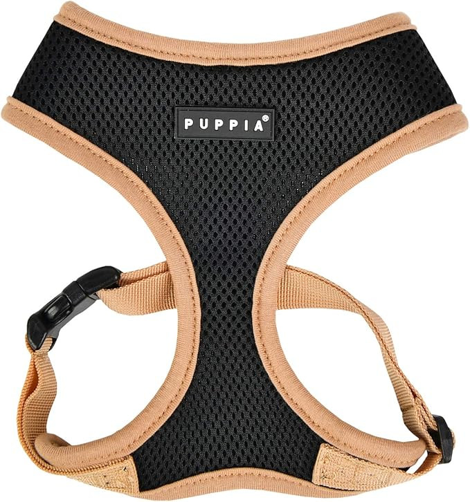 Puppia Soft Harness II - Black - S | Amazon (US)