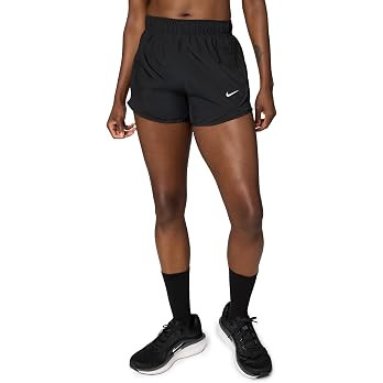 Nike Women's One Dri-fit Mid-Rise 3" Brief-Lined Shorts | Amazon (US)