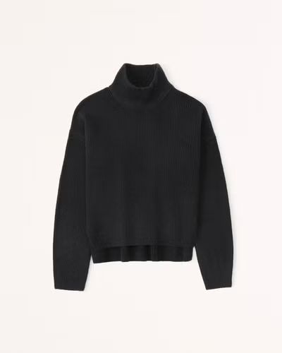 Women's Classic Easy Turtleneck Sweater | Women's 30% Off Almost All Sweaters & Fleece | Abercrom... | Abercrombie & Fitch (US)