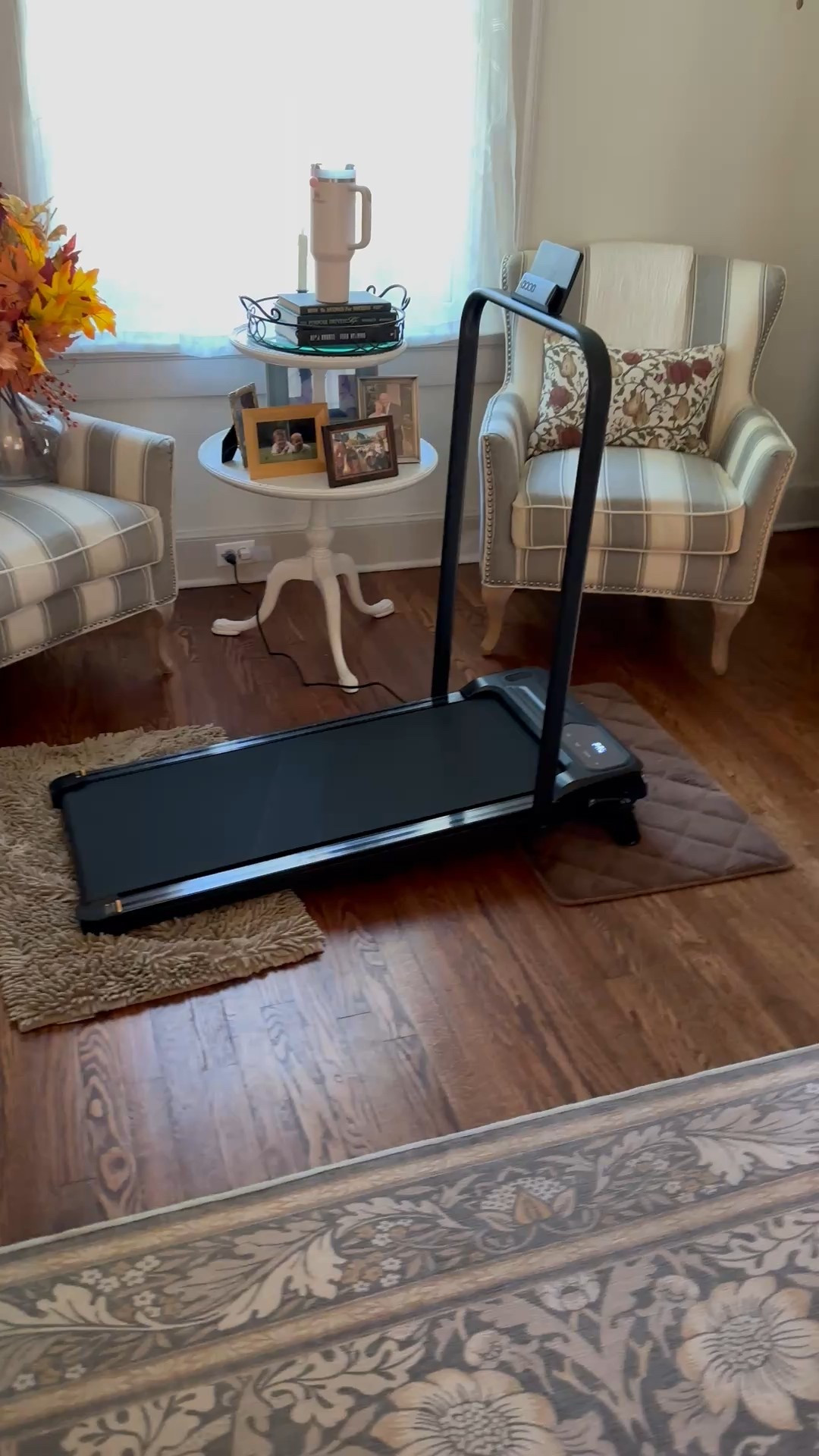 Still loving my walking pad! I highly suggest one with a bar you can hold onto to steady yourself if you are not going to add an adjustable desk that you can use  

#LTKmorningroutine #LTKselfcare #LTKfitnessgoals