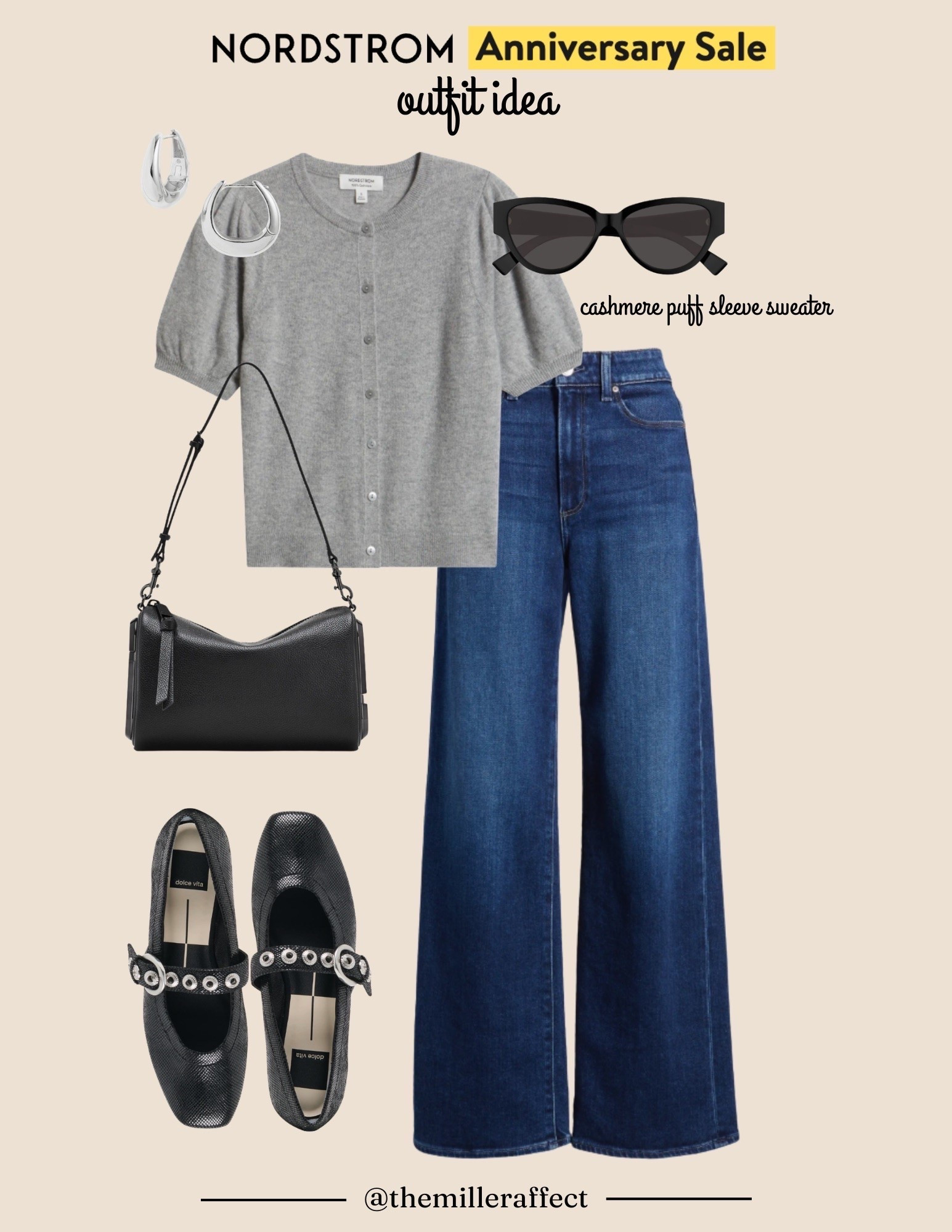 The Nordstrom anniversary sale is here, and I love this outfit idea for women! I highly recommend grabbing cashmere pieces while they are on sale! These jeans are going viral because of their quality and their comfort. They seriously look great on everyone!!! ￼

#LTKootd #LTKSaleAlert #LTKgrwm