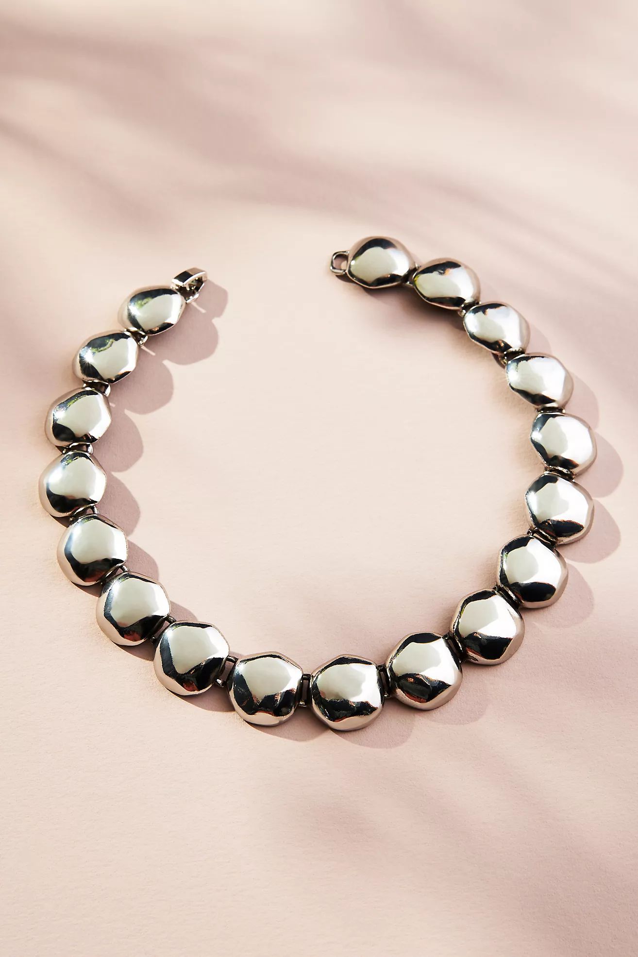 Flattened Ball Collar Necklace | Anthropologie (US)