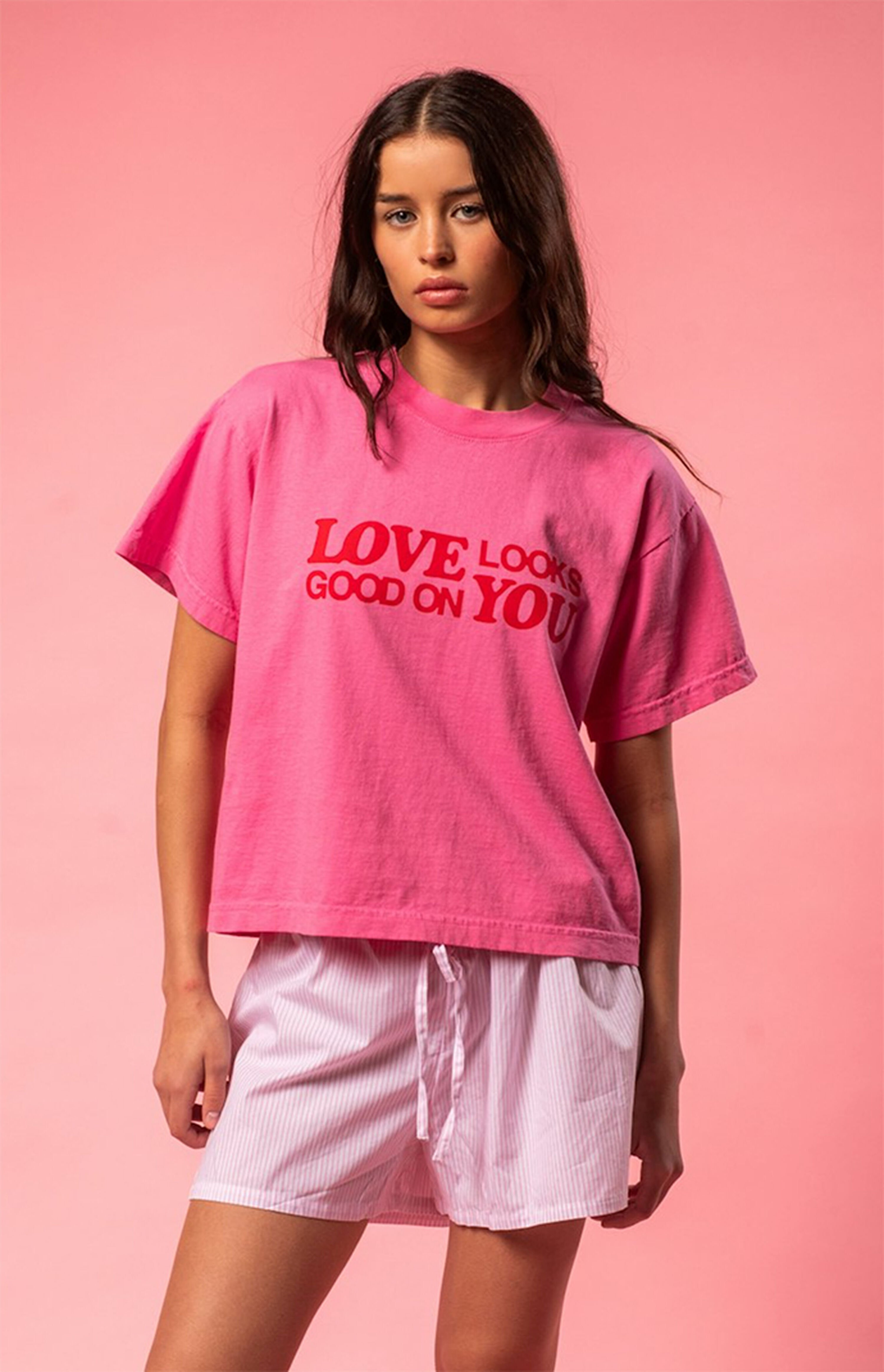 LONELY GHOST Love Looks Good On You T-Shirt | PacSun