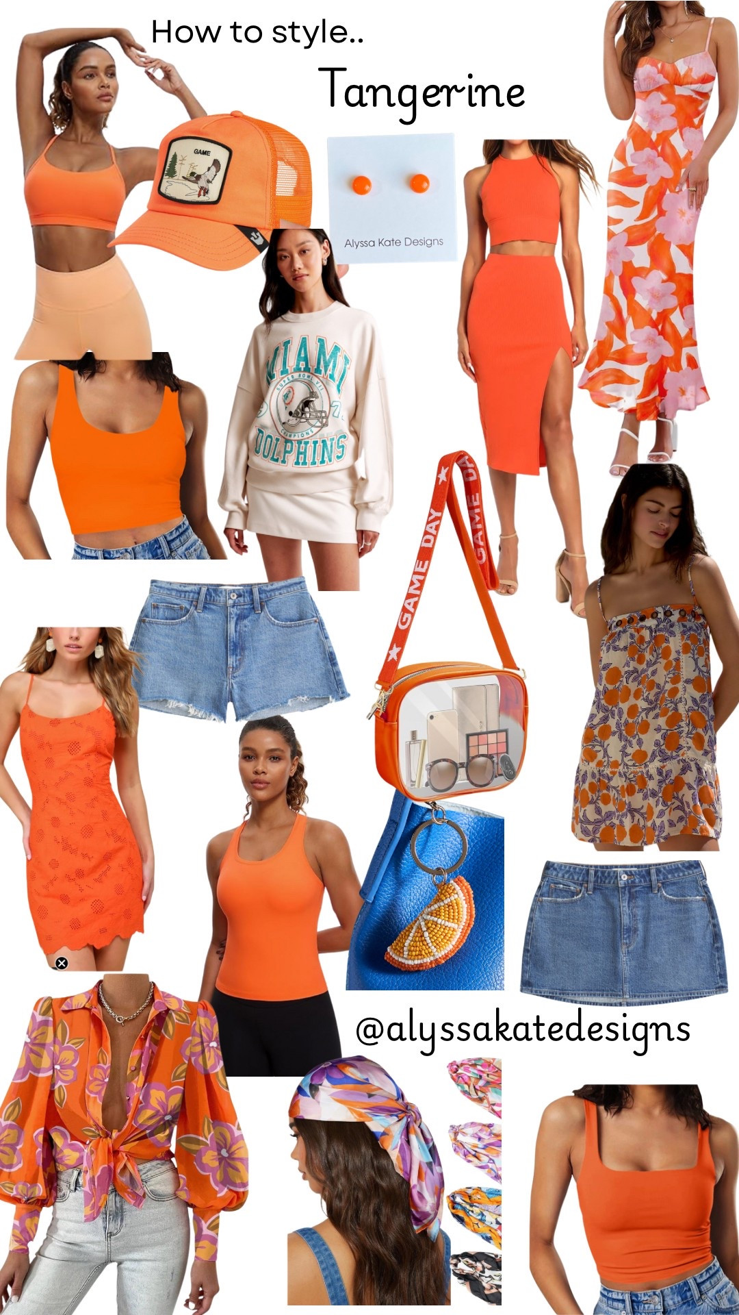 The perfect outfits to match your tangerine studs by Alyssa Kate Designs

#LTKWatchNow #LTKStyleTip #LTKSaleAlert
