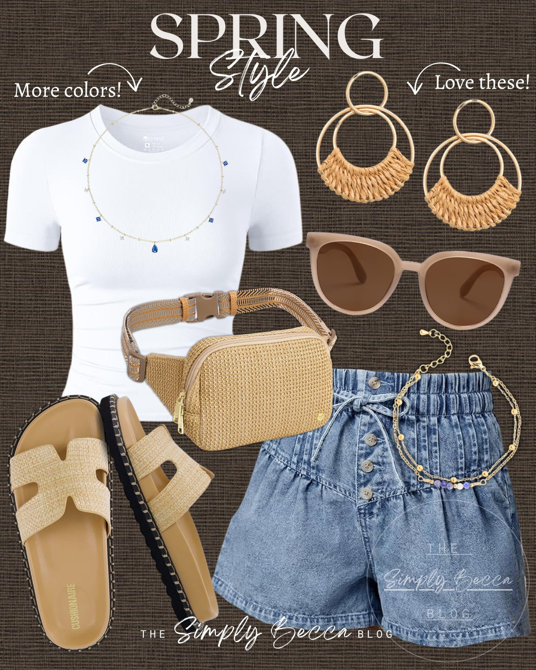 These shorts need a moment 😍

@amazon #ltkwomens #ltkfinds #amazonfashion #springstyle #springoutfits #nudesunglasses #wovencrossbody #wovenslides #ruffledenim  

 #LTKootd #LTKmomlife #LTKSeasonal