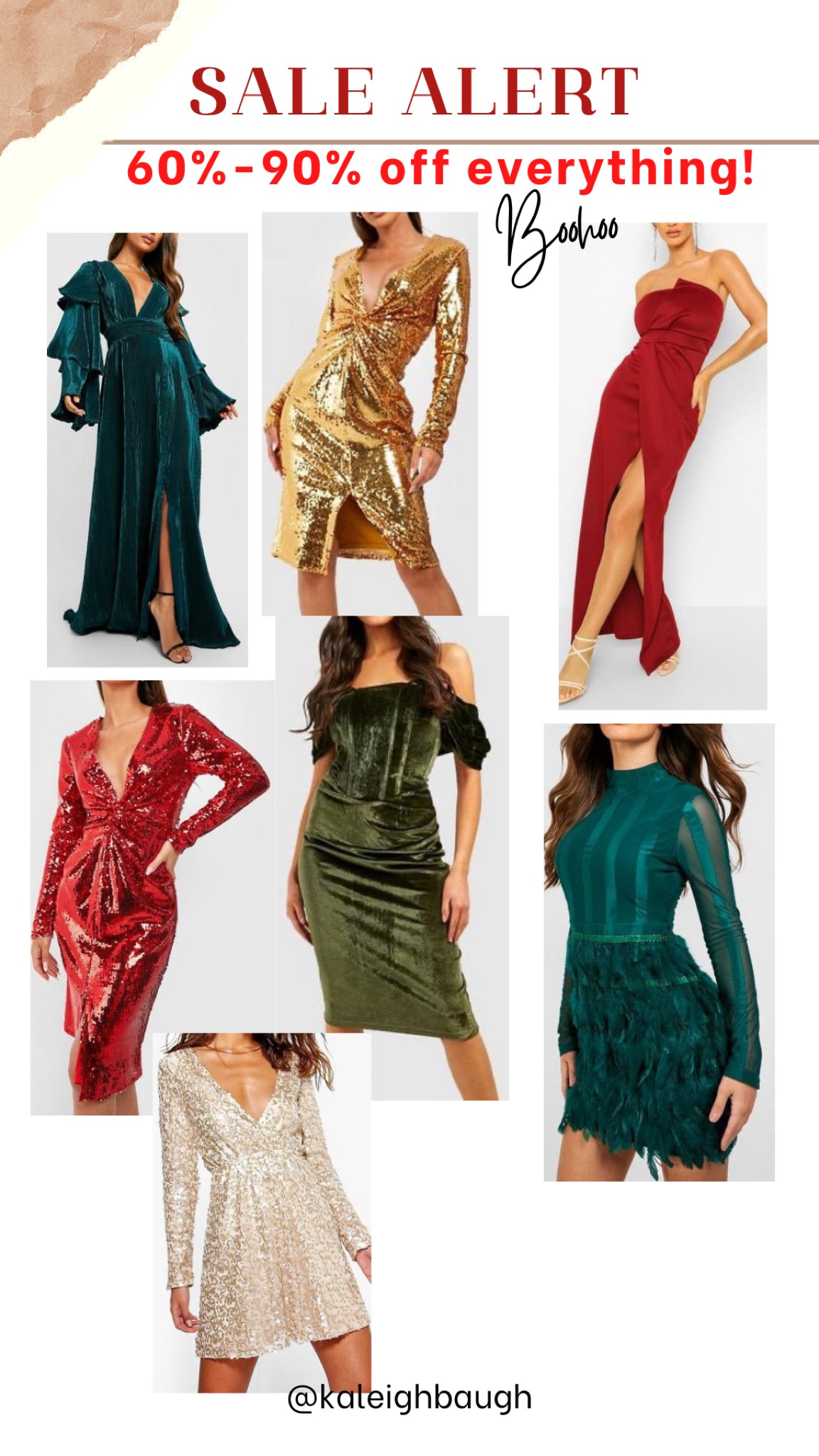 60%-90% off everything! These looks are perfect for New Year’s Eve and holiday parties!! 

Black Friday sale, New Year’s Eve outfit, party dress, Christmas dress, New Year’s Eve dress, boohoo

#LTKsalealert #LTKCyberweek #LTKHoliday
