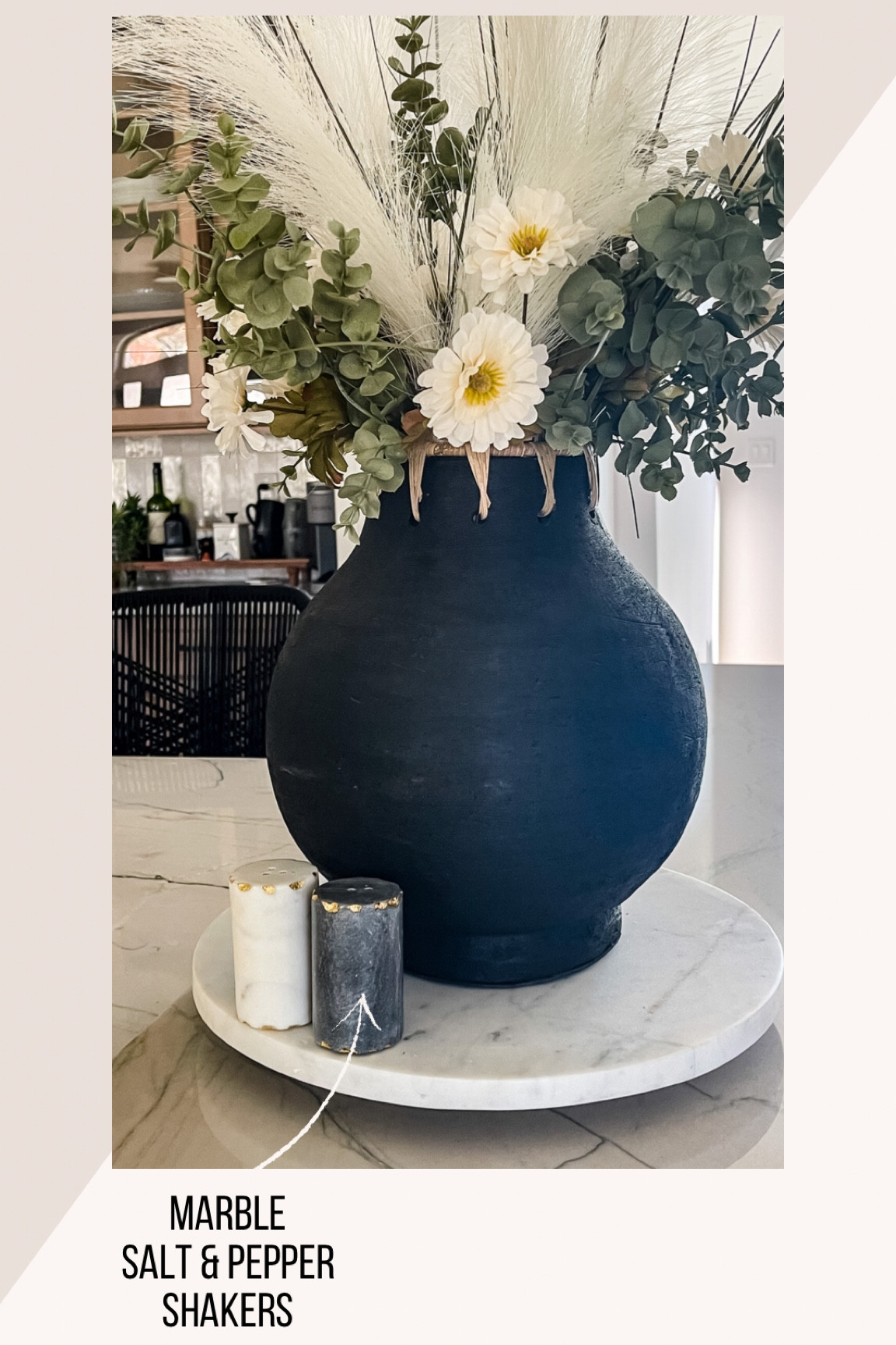 Love these affordable Marble salt and pepper shakers. The brushed gold detail is 😍. 

#LTKunder50 #LTKunder100 #LTKhome