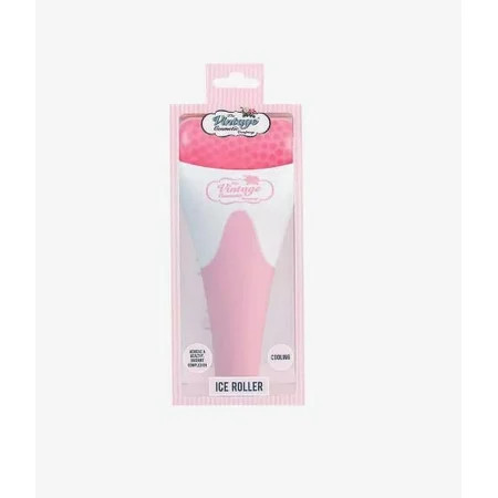 The Vintage Cosmetic Company Ice Roller Pink Cooling Sooth Facial Eye Puffiness | Walmart (US)