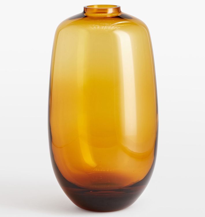 Audrey Tall Oval Glass Vase | Rejuvenation