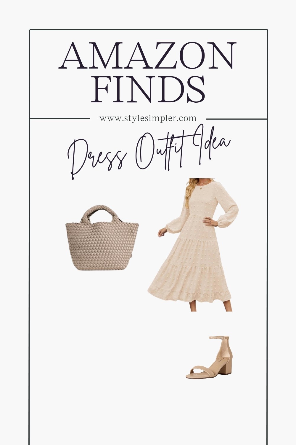 A versatile dress that doesn’t wrinkle  and it has pockets?  Check out this gem paired with simple strappy heels and bag.  

#LTKPetite #LTKStyleTip #LTKFindsUnder50