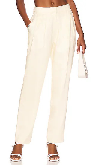 Adana Trouser in Pale Yellow | Revolve Clothing (Global)