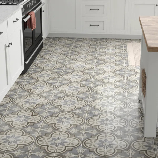 Encausto 8" x 8" Porcelain Spanish Wall & Floor Tile | Wayfair North America