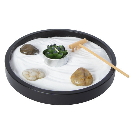succulent candle zen garden 7in | Five Below