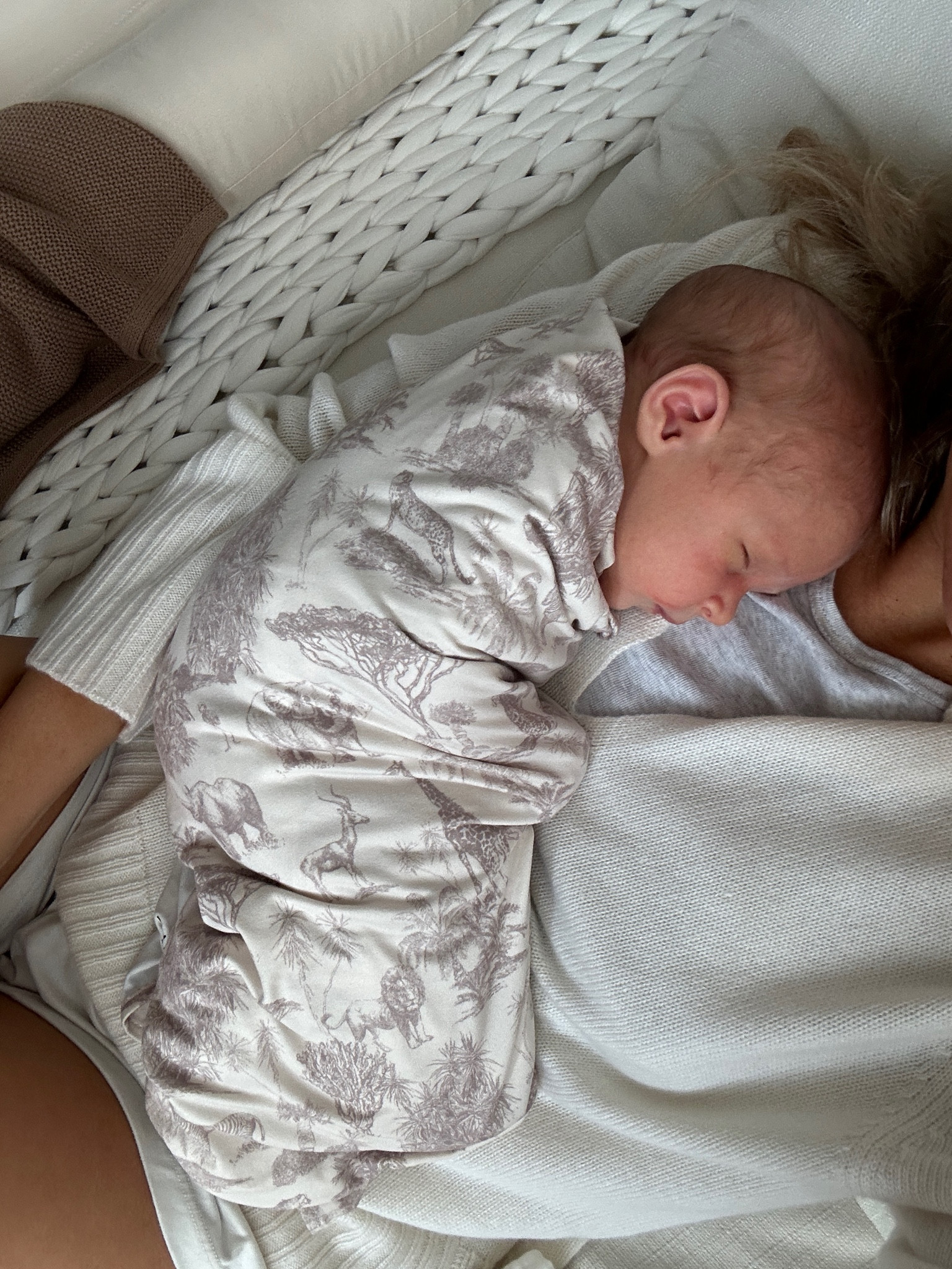 Softest swaddle ever + matching PJs for mom 

#LTKbaby #LTKfamily #LTKunder100