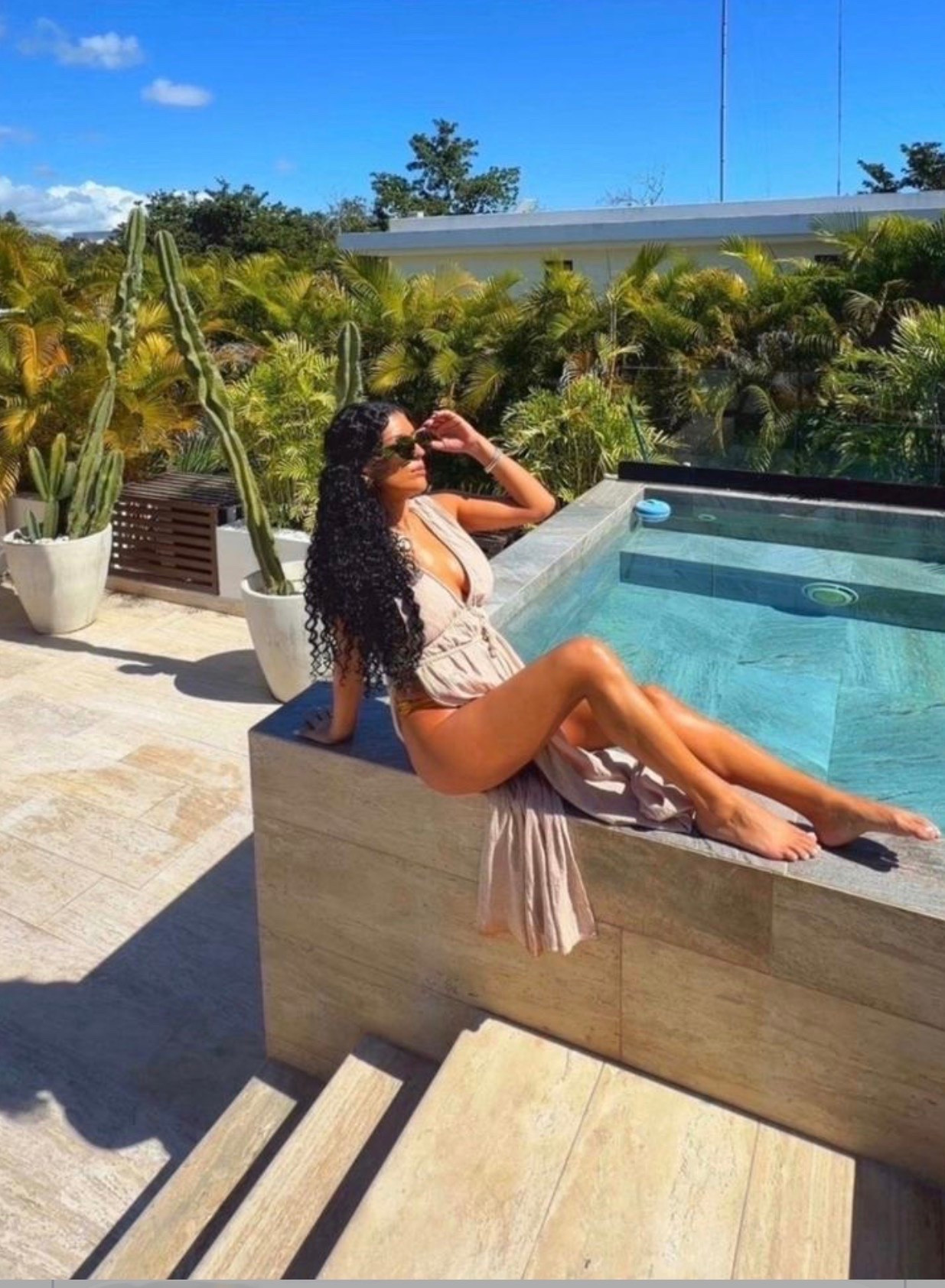☀️ Poolside days just hit different. This breezy cover-up is the perfect layer to throw on over your favorite swimsuit while still looking effortlessly put together. 🤍🌴

Shop this vacation-ready look and my favorite resort essentials through the link in bio. ✨

#resortwear #poolstyle #vacationoutfit #coverupstyle #swimstyle #beachwear #summerstyle #resortfashion #travelstyle #poolday #vacationvibes #tropicalstyle #warmweatherstyle #stylefinds #ootd

#LTKdayinmylife #LTKSeasonal #LTKstorytime