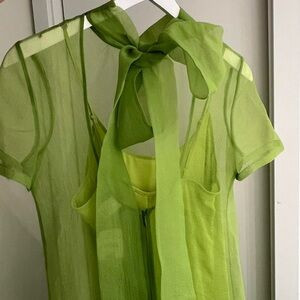 Staud Calluna dress in Kiwi | Poshmark