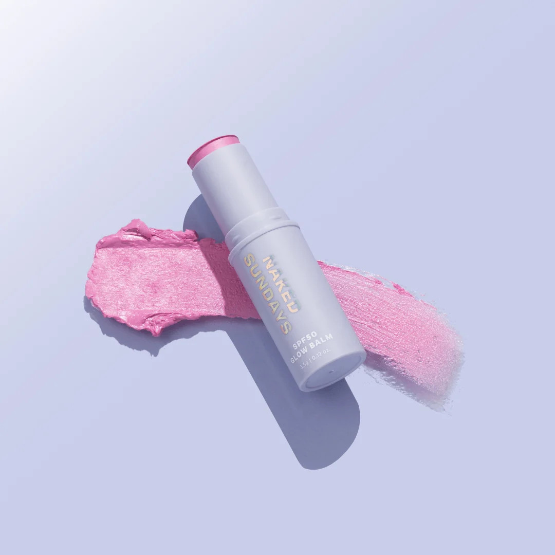 SPF50 Sheer Glow Balm in Rosé | Naked Sundays | Naked Sundays